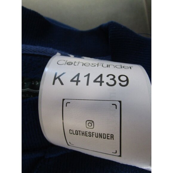 Arthur Beale Sweater Small AB Pullover Crewneck Zip Pocket Casual Logo* - Picture 11 of 11